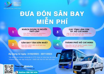 Đưa đón sân bay miễn phí – Trải nghiệm ưng ý